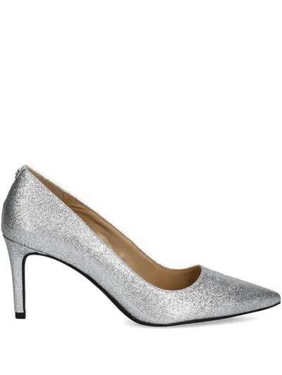 Michael Michael Kors 80mm Pointed-toe Heeled Pumps In Gray