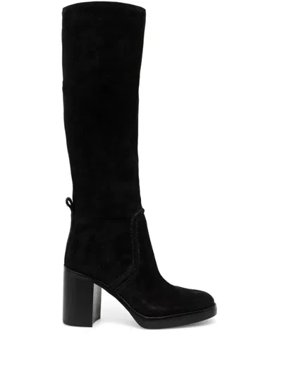 Michael Michael Kors 89mm Hayden Boots In Black