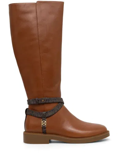 Michael Michael Kors Abigail Knee Boots In Brown