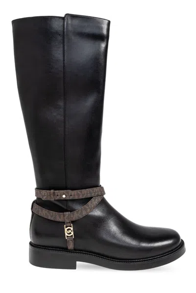 Michael Michael Kors Abigail Boots In Black