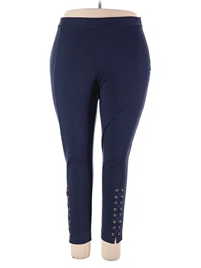 Pre-owned Michael Michael Kors Active Pants In Blue