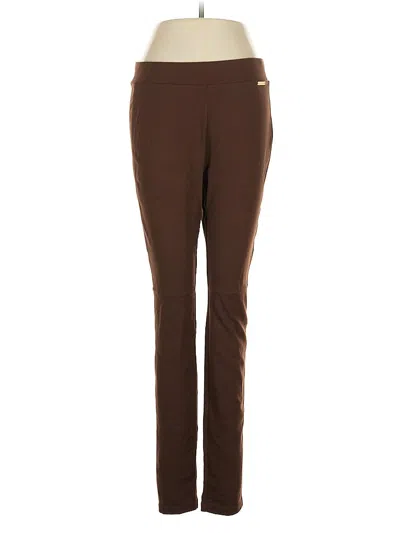 Pre-owned Michael Michael Kors Active Pants In Brown