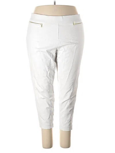 Pre-owned Michael Michael Kors Active Pants In White
