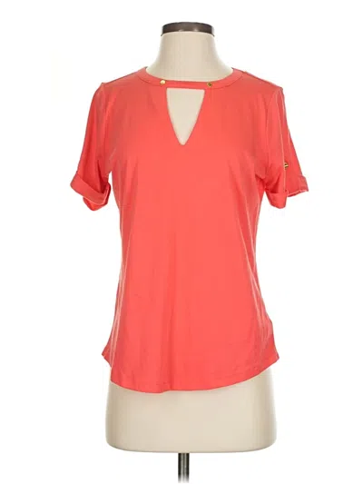Pre-owned Michael Michael Kors Active T-shirt In Orange
