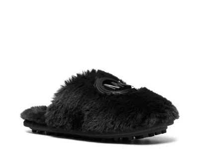 Michael Michael Kors Ada Charm Slipper In Black