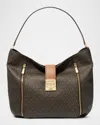 Michael Michael Kors Addison Large Signature Logo Shoulder Bag