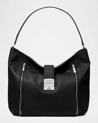 Michael Michael Kors Addison Large Slouchy Leather Shoulder Bag