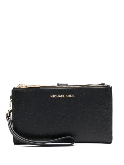 Michael Michael Kors Adele Smartphone Wallet In Black