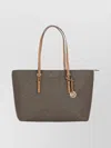 Michael Michael Kors Adjustable Strap Monogram Shoulder Bag In Brown
