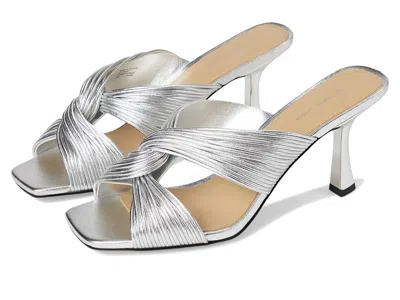Michael Michael Kors Alessia Mule Sandal In Silver