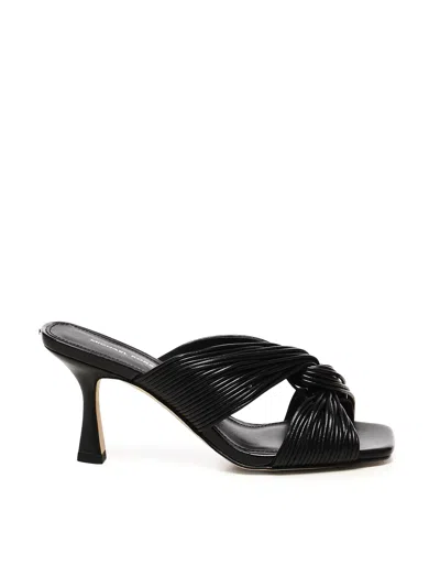 Michael Michael Kors Alessia Mules In Black