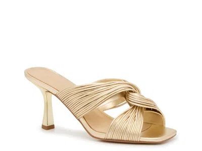 Michael Michael Kors Alessia Sandal In Gold