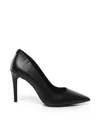 Michael Michael Kors Alina Flex 75mm Leather Pumps In Black