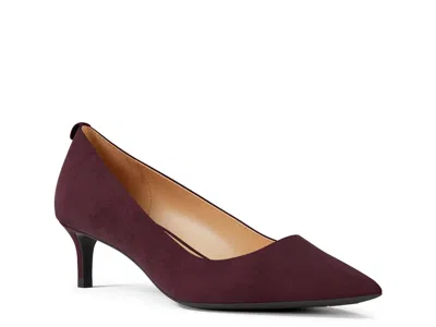 Michael Michael Kors Alina Flex Pump In Burgundy