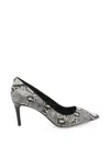 Michael Michael Kors Alina Flex Python-print Pumps In Animal Print