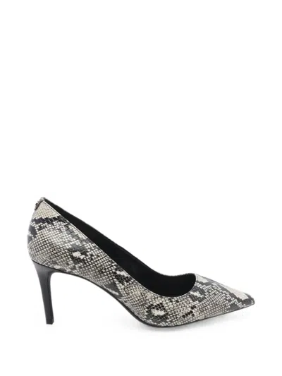 MICHAEL MICHAEL KORS ALINA FLEX PYTHON-PRINT PUMPS