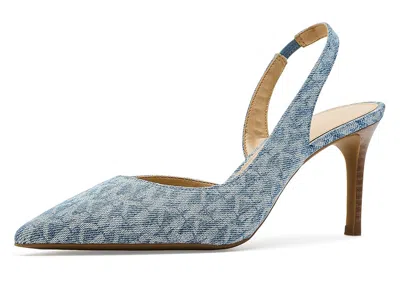 Michael Michael Kors Alina Flex Sling Pump In Blue