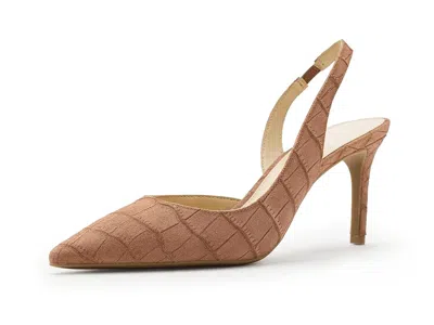 Michael Michael Kors Alina Flex Sling Pump In Brown