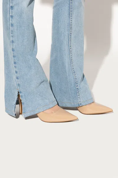 Michael Michael Kors ‘alina' Glossy Pumps In Beige