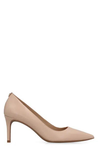 MICHAEL MICHAEL KORS MICHAEL MICHAEL KORS ALINA LEATHER POINTY-TOE PUMPS
