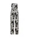 MICHAEL MICHAEL KORS MICHAEL MICHAEL KORS ALLOVER PRINTED STRAPLESS JUMPSUIT