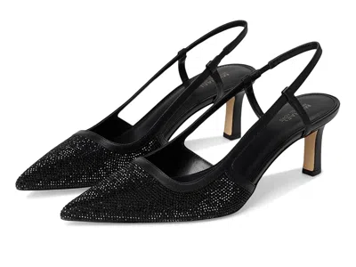Michael Michael Kors Alora Mid Sling High In Black