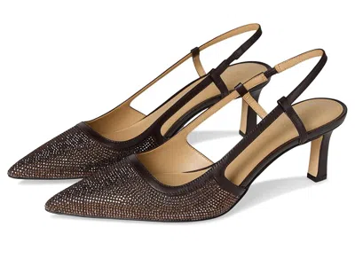 Michael Michael Kors Alora Mid Sling High In Brown