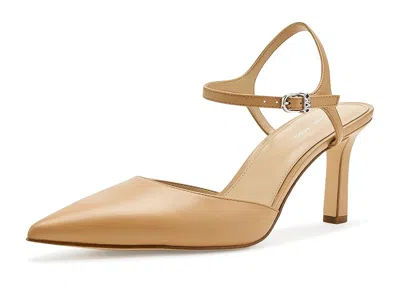 Michael Michael Kors Amara Mid Pumps In Brown