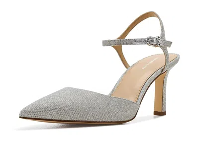 Michael Michael Kors Amara Mid Pumps In Silver
