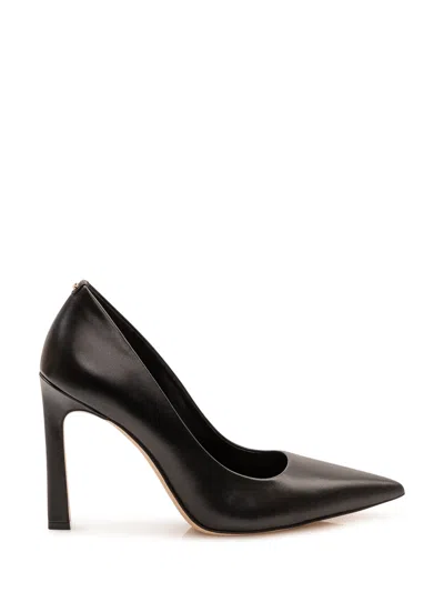 Michael Michael Kors Amara Pump Heels In 100% Cow Leather In Black