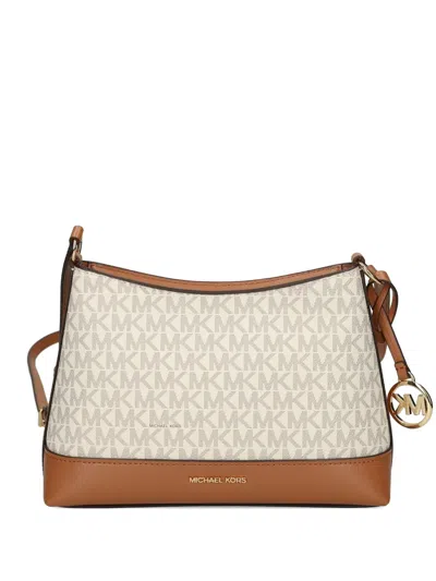 Michael Michael Kors Andie Cross Body Bag In Neutral
