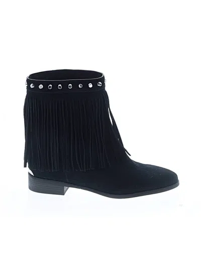 Pre-owned Michael Michael Kors Ankle Boots In Black