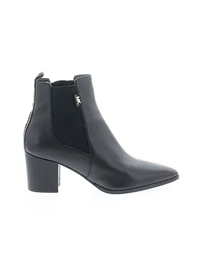 Pre-owned Michael Michael Kors Ankle Boots In Black