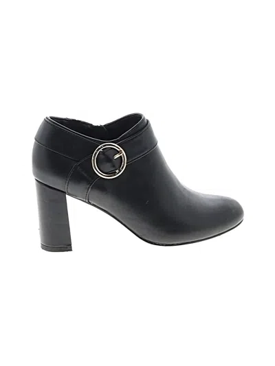 Pre-owned Michael Michael Kors Ankle Boots In Black