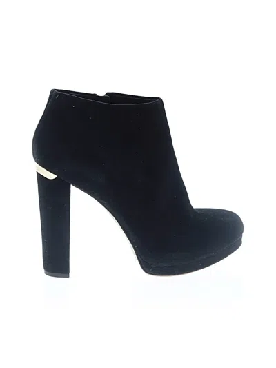 Pre-owned Michael Michael Kors Ankle Boots In Black