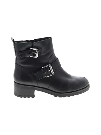 Pre-owned Michael Michael Kors Ankle Boots In Black