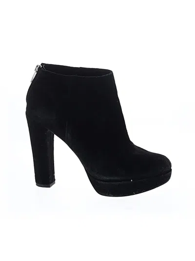 Pre-owned Michael Michael Kors Ankle Boots In Black