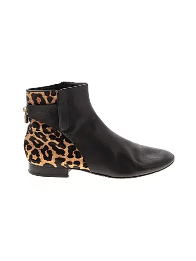 Pre-owned Michael Michael Kors Ankle Boots In Black