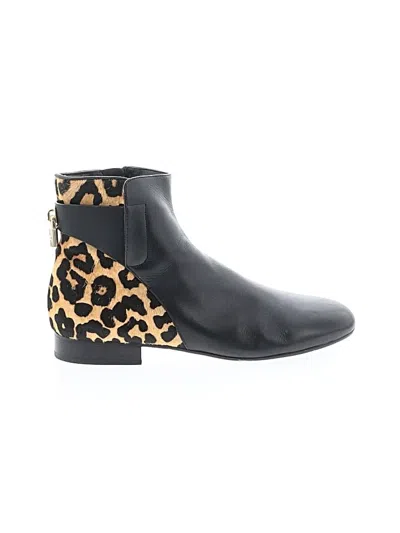 Pre-owned Michael Michael Kors Ankle Boots In Black
