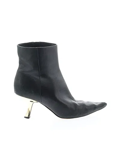 Pre-owned Michael Michael Kors Ankle Boots In Black