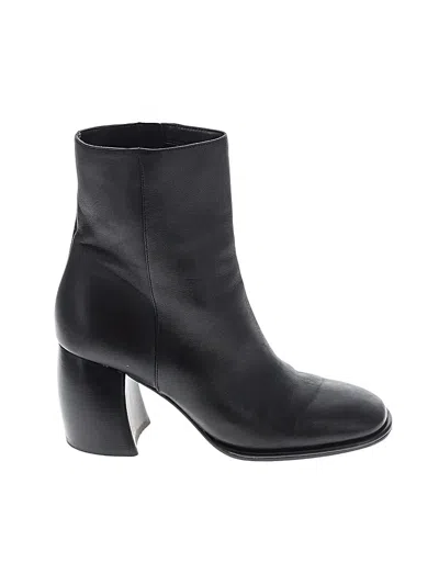 Pre-owned Michael Michael Kors Ankle Boots In Black