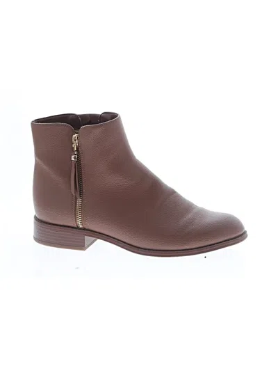 Pre-owned Michael Michael Kors Ankle Boots In Brown
