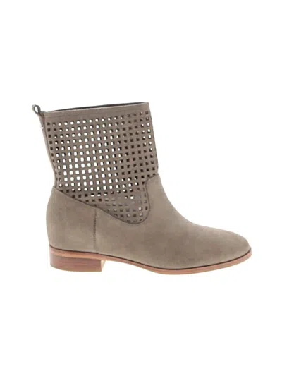 Pre-owned Michael Michael Kors Ankle Boots In Gray