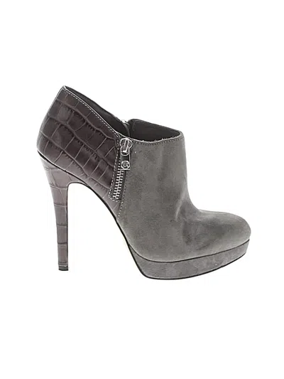 Pre-owned Michael Michael Kors Ankle Boots In Gray