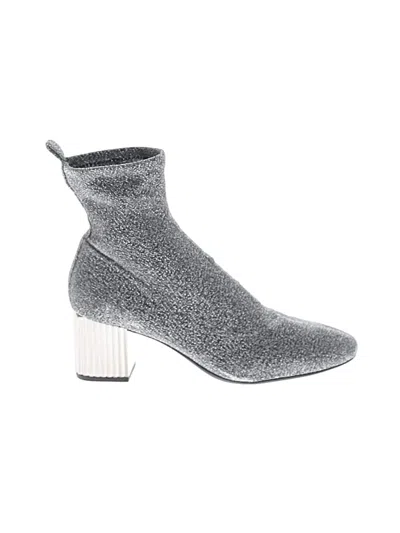 Pre-owned Michael Michael Kors Ankle Boots In Gray