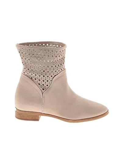 Pre-owned Michael Michael Kors Ankle Boots In Tan