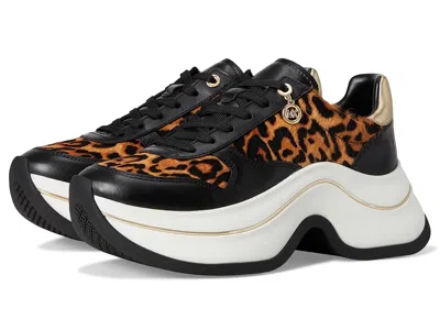 Michael Michael Kors Arla Trainer In Animal Print