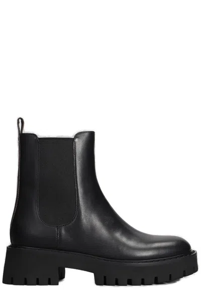 Michael Michael Kors Asher Ankle Boots In Black