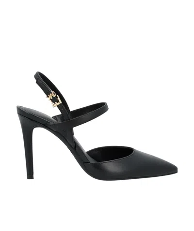 Michael Michael Kors Ava Flex Shallow Heels In Black