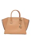 Michael Michael Kors Avril Handbag In Beige